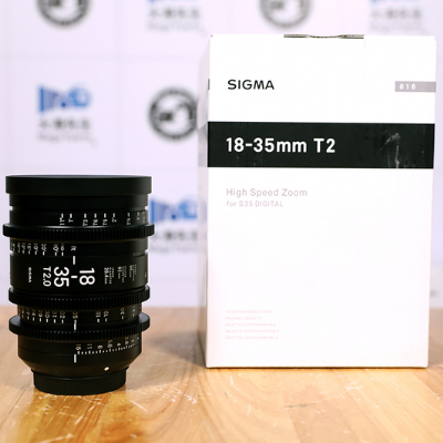 SIGMA Cine Zoom 變焦EF：18-35mm 電影鏡頭