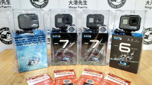 [ 現貨到 ] Gopro Hero 7 Black、7 Silver 、6 Black