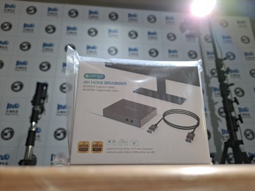 ( Pengo ) 4K HDMI影像擷取盒 -鈦空灰