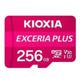 KIOXIA 鎧俠 EXCERIA Plus 256GB microSDXC UHS-I V30 A1 U3 C10 R100/W85 Card
