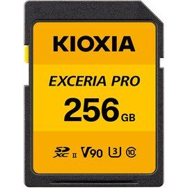 KIOXIA 鎧俠 EXCERIA PRO 256GB SDXC UHS-II V90 U3 C10 R270/W260 Card