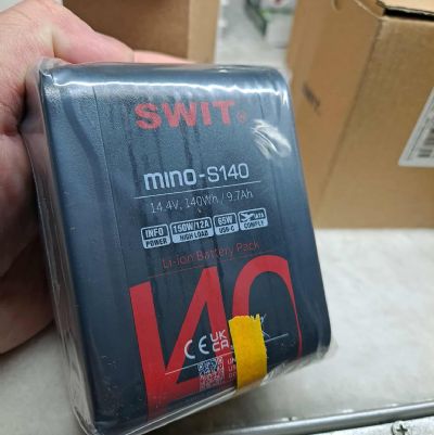 SWIT MINO-S140 視威 140Wh 口袋型迷你 V-Lock 鋰電池 Type-C 可輸出供電 SONY FX3A FX2 A7S3