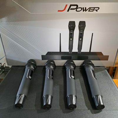 J-POWER UHF 無線麥克風 4 支機組 (喇叭音響需另租) MS848+UHF999 震天雷 無線麥克風
