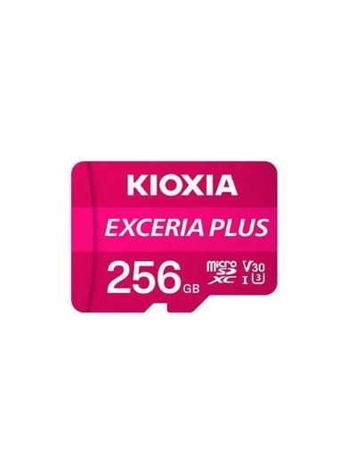 KIOXIA 鎧俠 EXCERIA Plus 256GB microSDXC UHS-I V30 A1 U3 C10 R100/W85 Card
