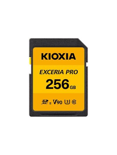 KIOXIA 鎧俠 EXCERIA PRO 256GB SDXC UHS-II V90 U3 C10 R270/W260 Card