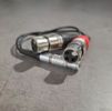 Atomos LEMO to Dual 3-Pin XLR Breakout Audio Input Cable for Shogun Monitor Recorder