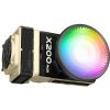 輕量 手持 ZHIYUN 智雲 200W MOL0US X200 RGB COMBO 套裝版 含：手持V掛供電套件 + 60cm 柔光箱