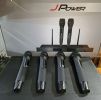 J-POWER UHF 無線麥克風 4 支機組 (喇叭音響需另租) MS848+UHF999 震天雷 無線麥克風