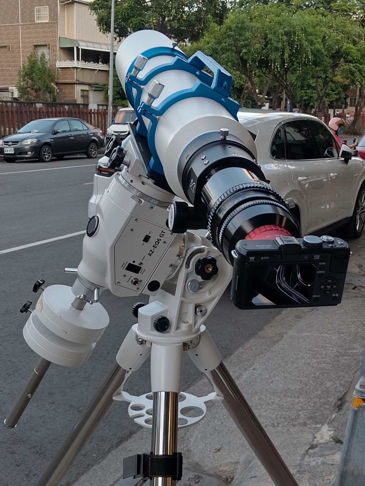 William Optics 口徑12.6公分f/7.7 APO 望遠鏡+ Skywatcher AZ-EQ6 GT 